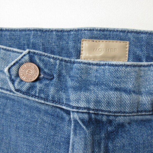 NWT Mother The Tab Roller Skimp in From Out of Town Stretch Jeans 26 - Picture 4 of 11